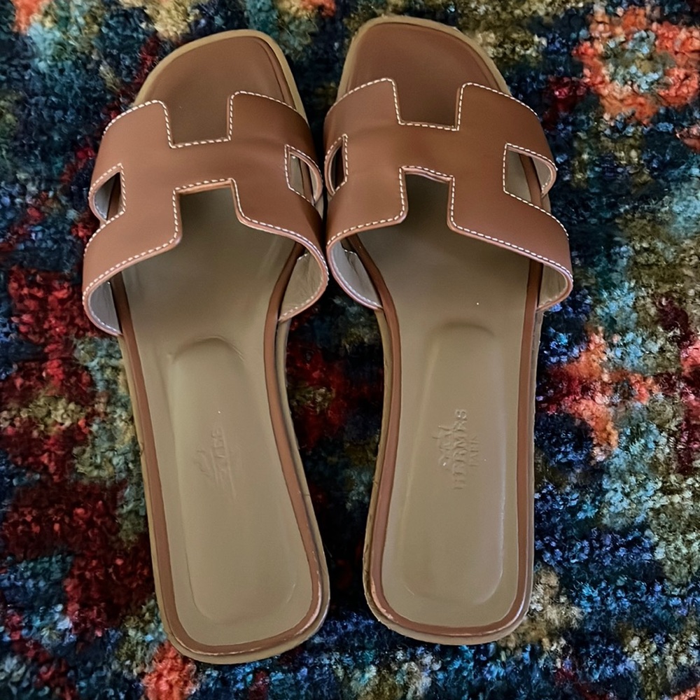 Hermes Oran Sandals